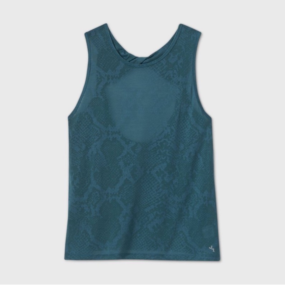5/$25 JOYLAB snakeskin burnout tank top